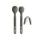 Frontier Ultralight Cutlery Set - Long Handle Spoon & Spork (Like New)