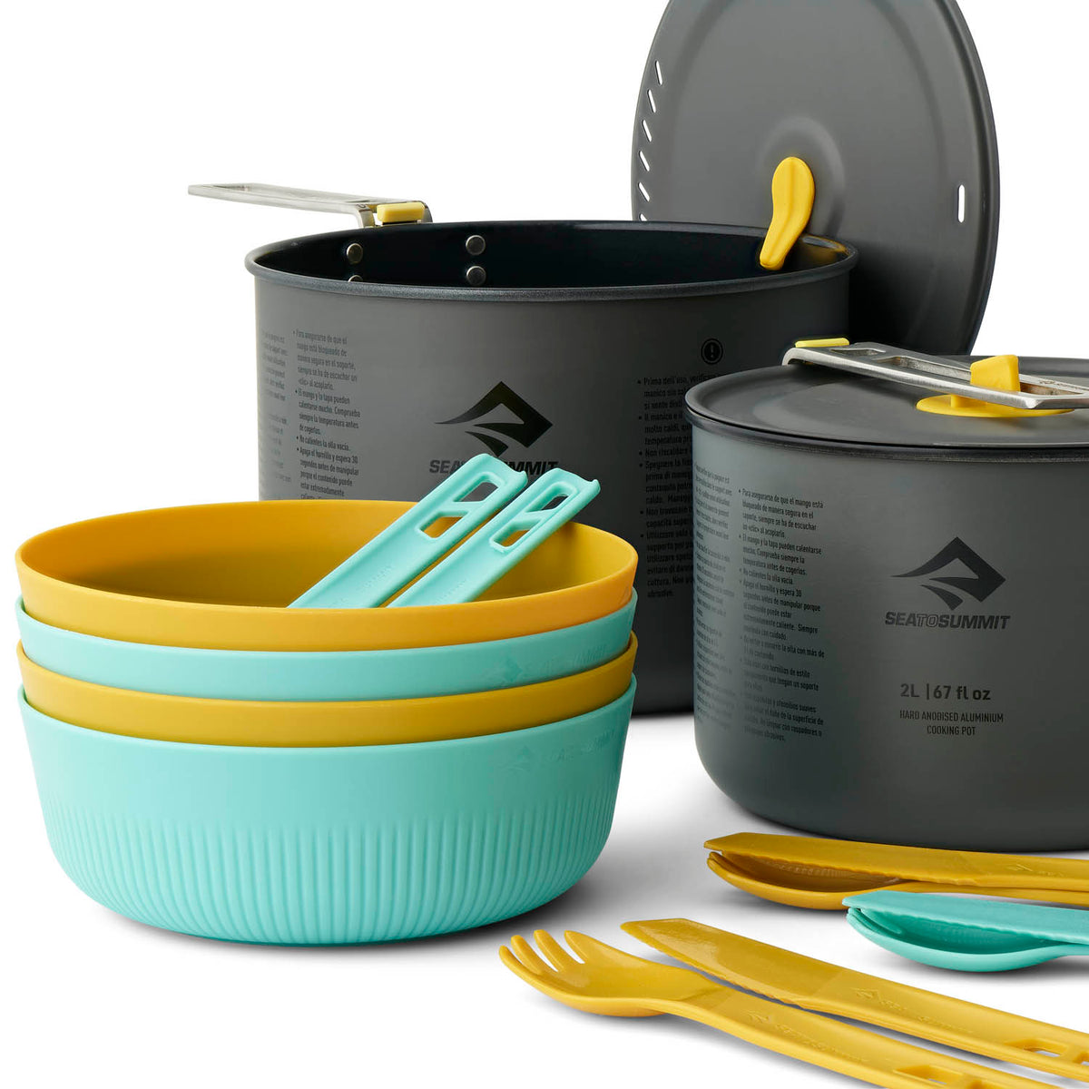 Frontier Ultralight Two Pot Cook Set - [14 Piece]