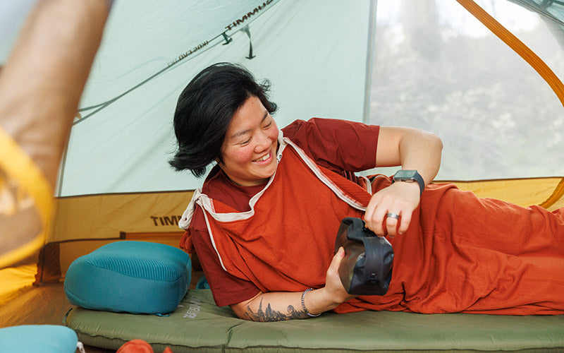 Description || Reactor Fleeceweight Sleeping Bag Liner
